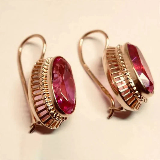 Rose Gold Earrings