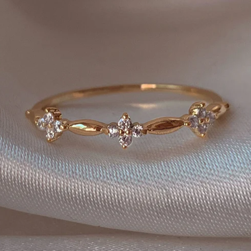 Bright Flowers Ring