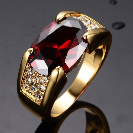 Garnet Empire Ring