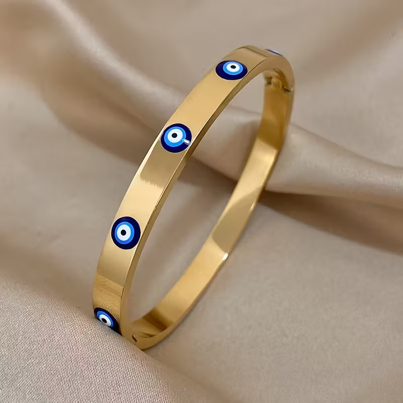 Golden Nazar Trail Bracelet