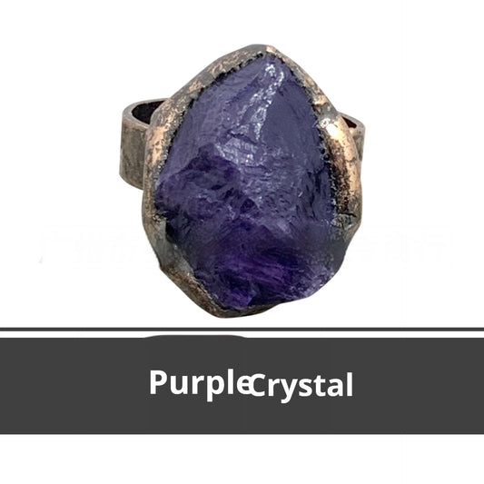 Vintage Amethyst Statement Ring