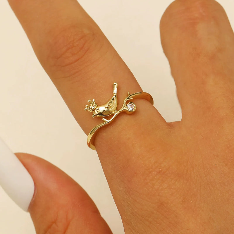 Hummingbird Golden Ring